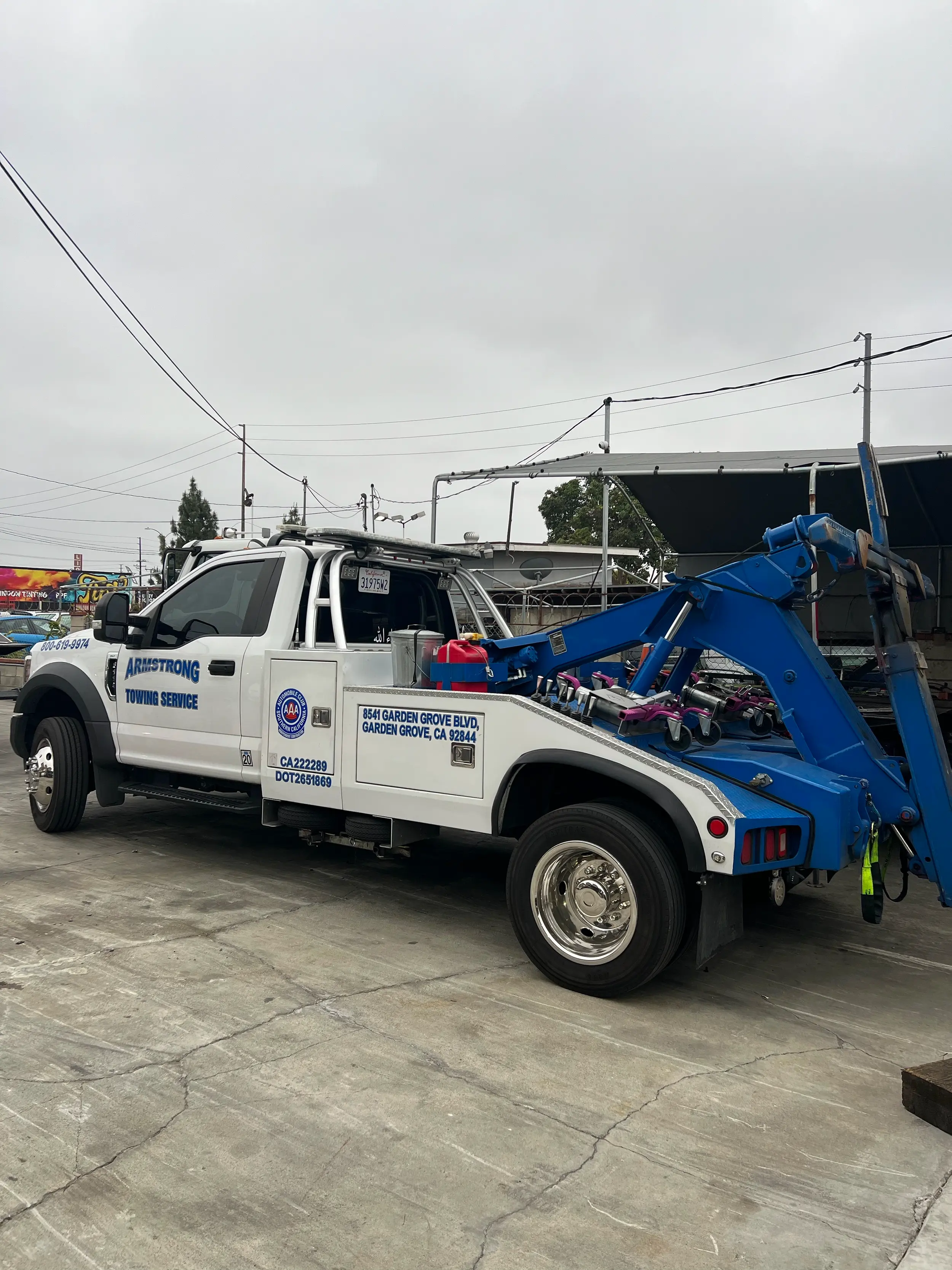 Accident scene vehicle transport preparation
