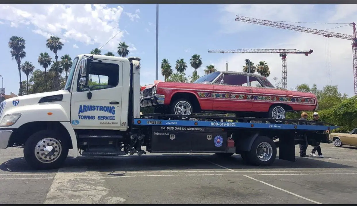 Motorcycle transport with specialized equipment